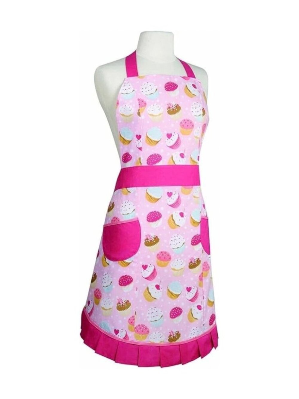 NWT Kitchen Style by Now Designs Peggy Apron in Cupcakes Cottagecore